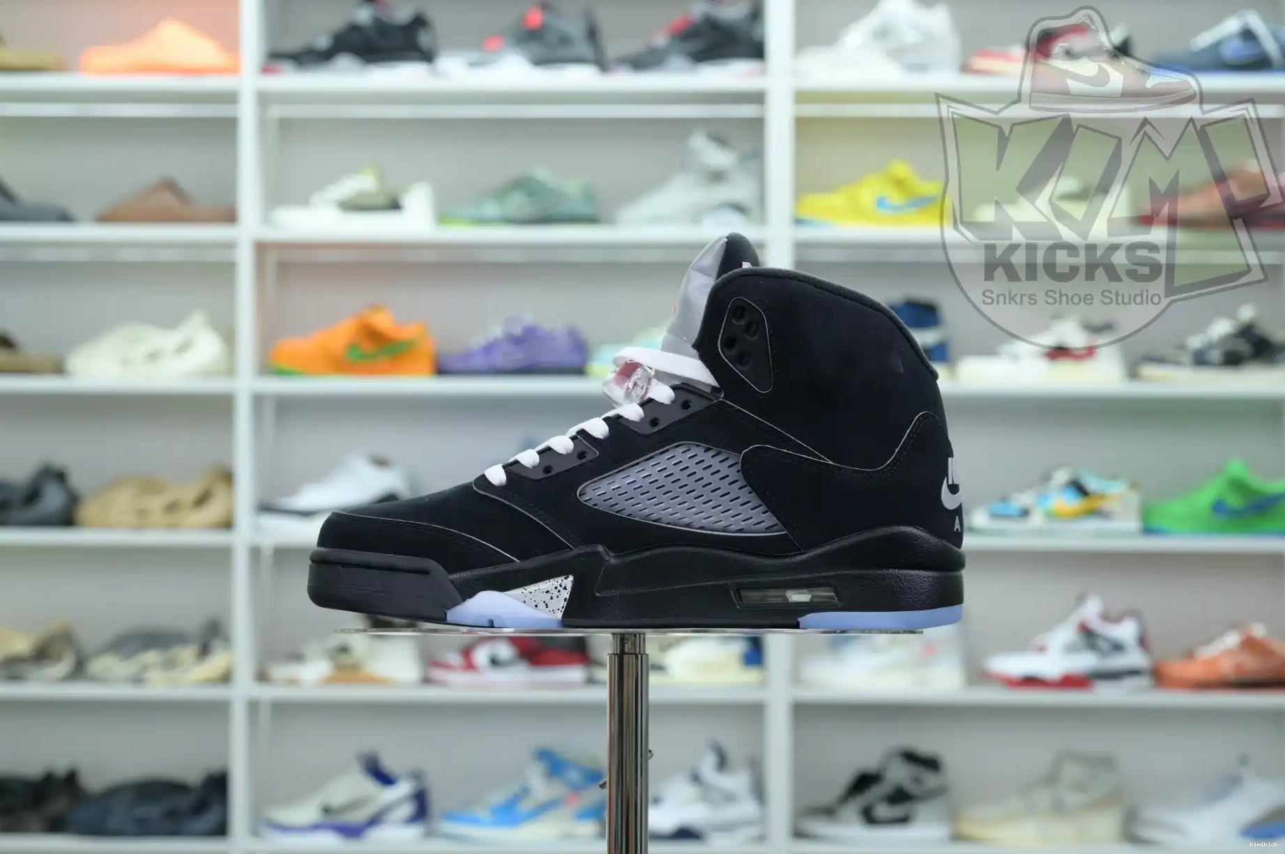 Kimikick Jordan METALLIC 5“BLACK Air REIMAGINED” Jordan 0613
